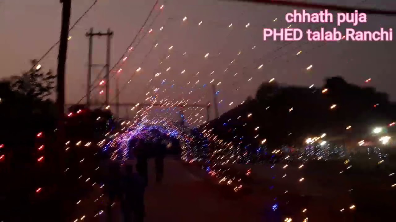 Chhath puja PHED talab ranchi 2021