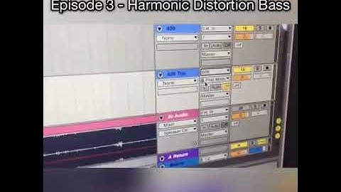 Distorting Sub Bass like Bassnectar in Ableton