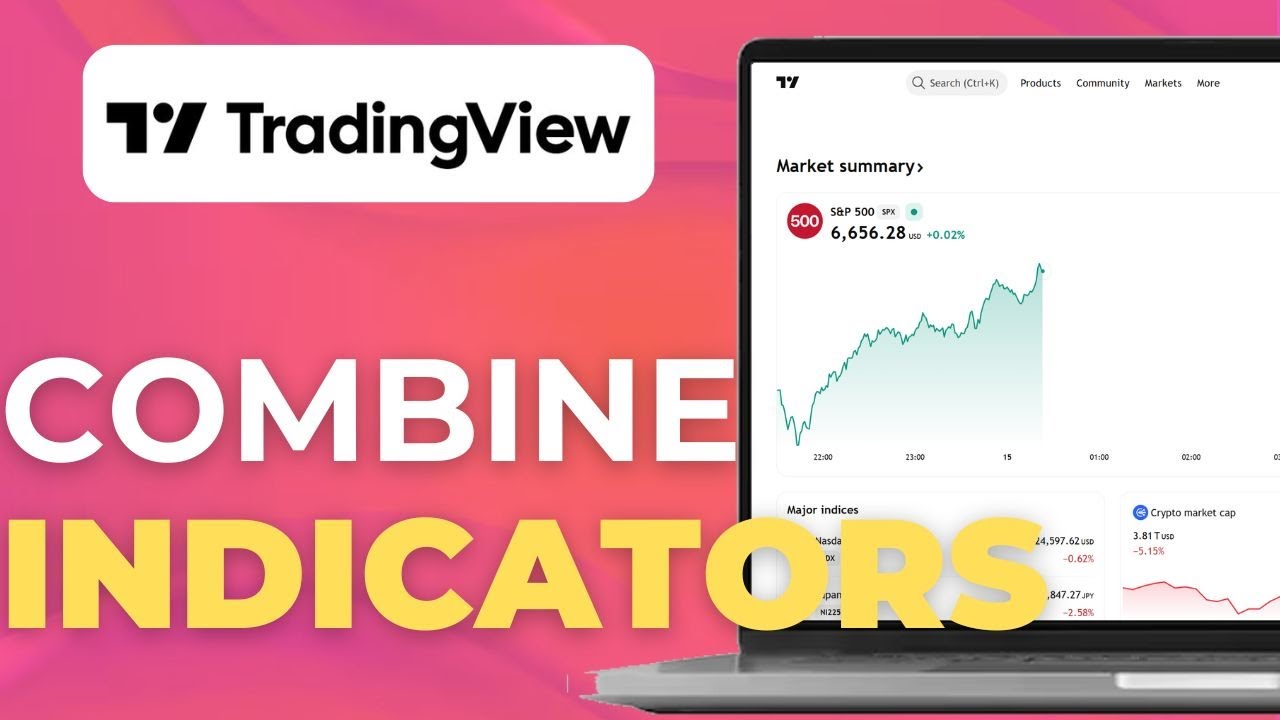 How to combine two indicators in TradingView pine script v5 - YouTube