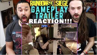 RAINBOW SIX SIEGE E3 GAMEPLAY - TRAILER REACTION!!! RAINBOW SIX SIEGE E3 GAMEPLAY - TRAILER REACTION!!!