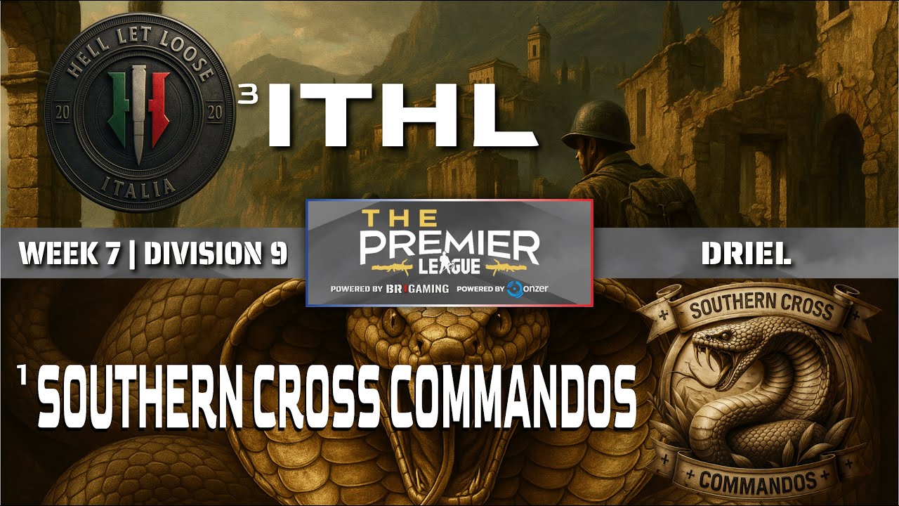 Hell Let Loose | ITHL vs SCC | The Premier League (TPL) S2 | DRIEL | Competitive Console HLL