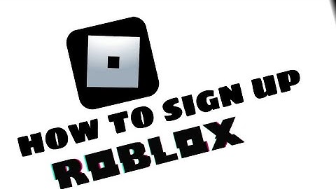 How to sign up roblox [A.B.A GAMING]