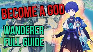 How to become a God with Wanderer! Scaramouche/Wanderer Full Build Guide | Genshin Impact 3.3! How to become a God with Wanderer! Scaramouche/Wanderer Full Build Guide | Genshin Impact 3.3!