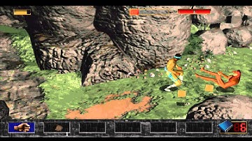 PS1 Time Commando Intro & Gameplay