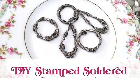 DIY Molten Stamped Low-temp Soldered Jewelry Tutor...