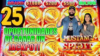 💛 OMG! MONEDAS DE ORO NO PARABAN DE CAER EN NUEVA VERSION MUSTANG SPIRIT SLOT MACHINE EN LAS VEGAS