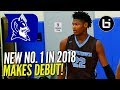 WALKING BUCKET! New no. 1 Duke Commit Cam Reddish Makes CFA Debut!