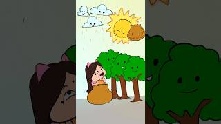 Bring Back Trees 🌳 | Summer Days Relatable Animation Videos | #ytshorts #summer #animation #tree