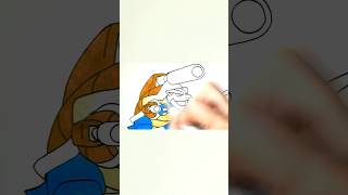 Coloring Mega Blastoise #shorts