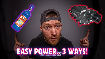 Top 3 Mods for Maximum HP and Torque