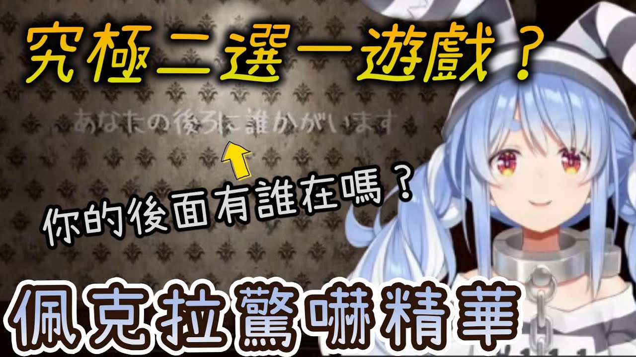 究極二選一恐怖遊戲！？Peko醬驚嚇精華【兎田ぺこら/兔田佩克拉/ホ/hololive/hololive中文/hololiveclips 】