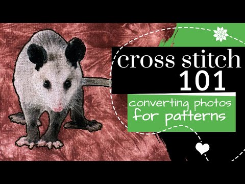 Cross Stitch 101: Converting a Photograph to a Pattern | Embroidery Tutorial