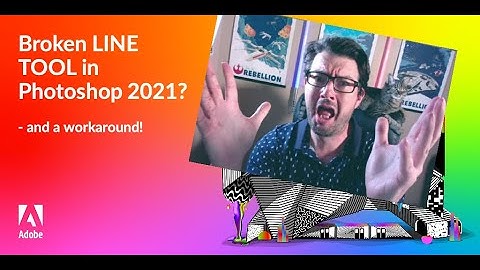 My secret workaround for the broken Line Tool in Photoshop 2021