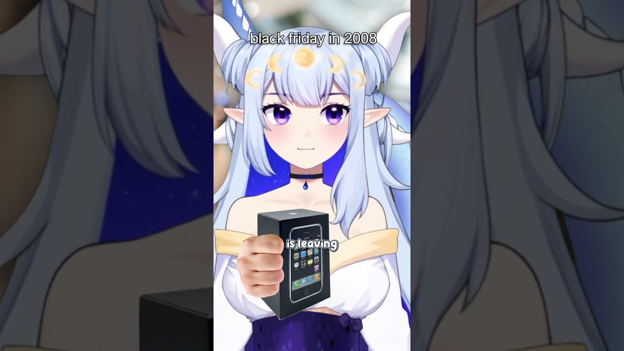 Two girls one iPhone #blackfriday #skit #vtuber #vtuberen