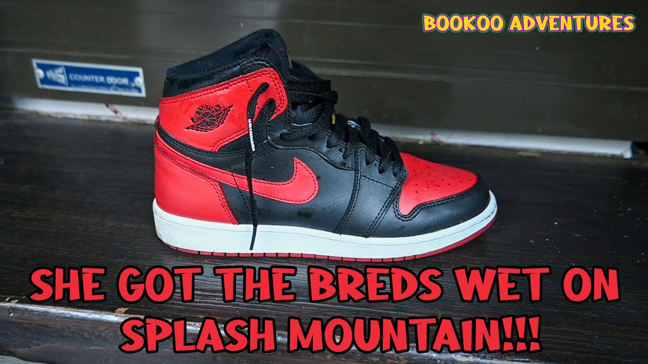 She got the Breds wet on Splash Mountain!!! YouTube