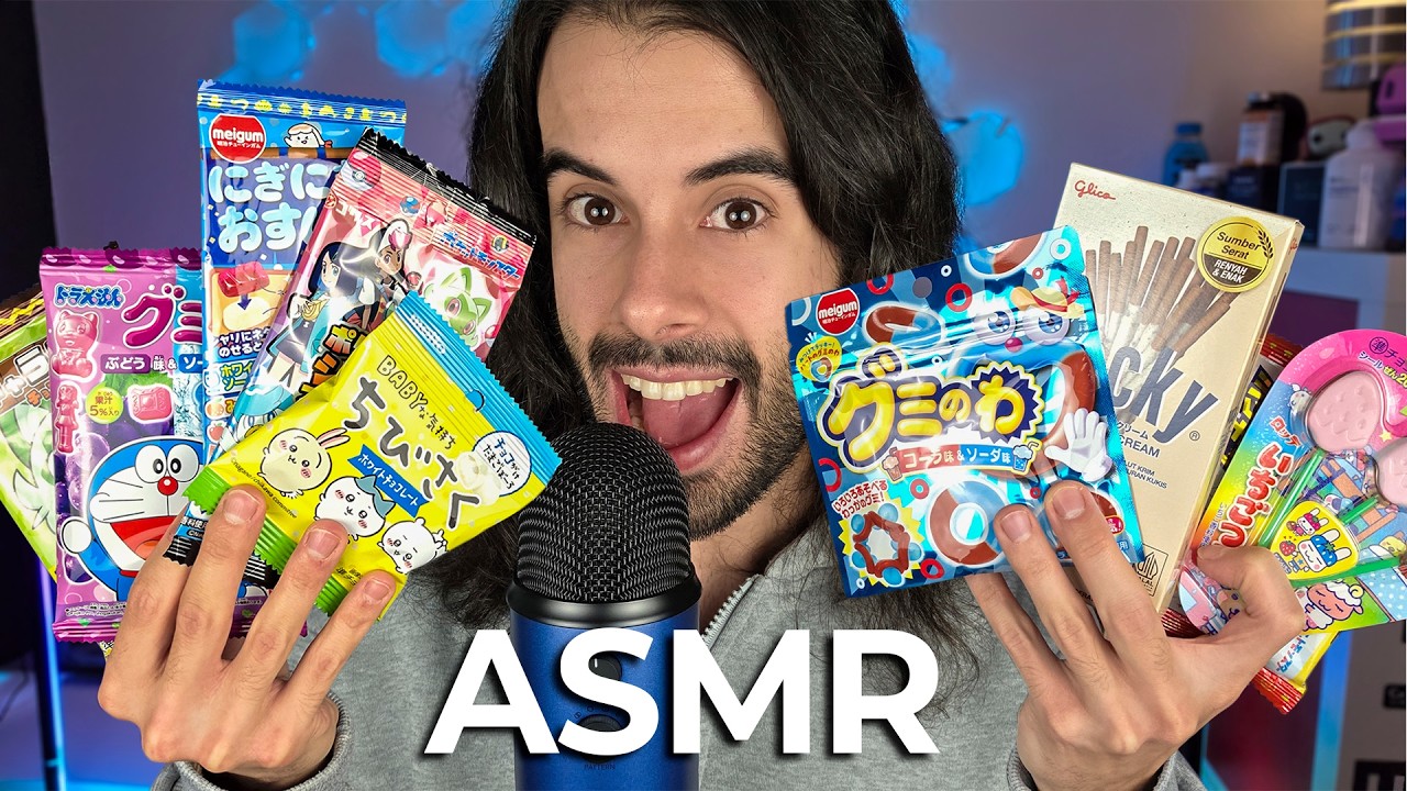 ASMR con DULCES JAPONESES y MOUTH SOUNDS 😮✨ *QUE RELAJANTE!*