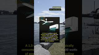 Over 20 ceiling fans can run the power of one air conditioner