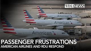 Passenger frustrations at RDU after American Airlines flights sat on the tarmac for hours