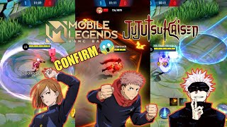 Jujutsu Kaisen X Mobile Legends Skin Leaks & Hero l Mlbb x JujutsuKaisen Skin Revealed MobileLegends