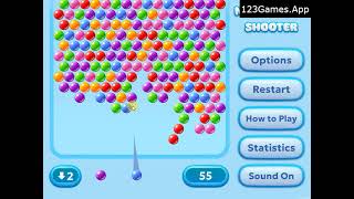 New Bubble Shooter Gameplay & Walkthrough | Free at 123Games.App screenshot 3