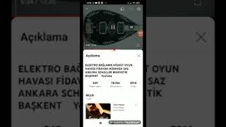 Elektro Bağlama Mi̇sket Oyun Havasi Fi̇dayda Hüdayda Saz