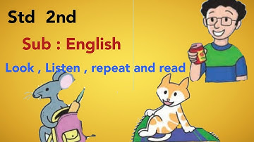 Std 2nd | Sub :English (Page no.11) Look,Listen,Repeat and Read | Sailee Rane