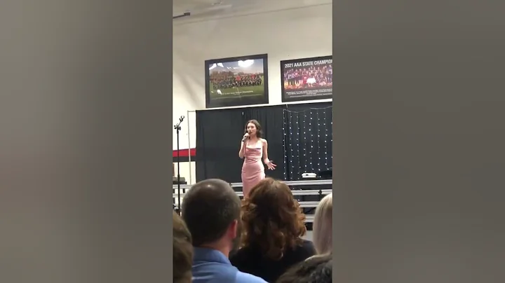 Granddaughter singing beautifully!
