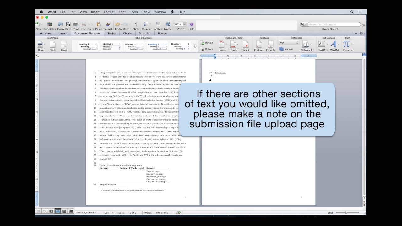 how to check how many words are in your essay