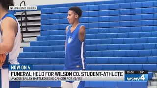Community gathers to mourn Lebanon High School student-athlete who lost battle with cancer