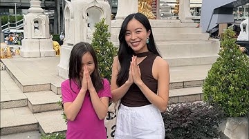 Nhận phòng khách sạn- nơi gia đình Mai ở Bangkok Thái Lan 