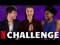 Queen charlotte cast plays the best friends challenge with india amarteifio  corey mylchreest