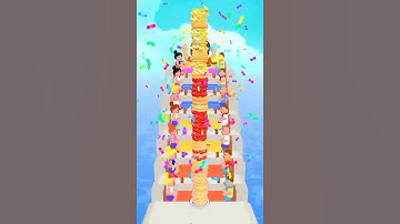 Pancake Run🥪🍌 Mobile gameplay walkthrough 🍇(Android iOS games) (All level)156 |#pancakerun #shorts