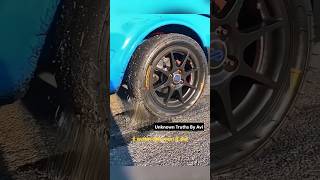 Why sticky racing tracks actually increases the speed? #viral #shorts
