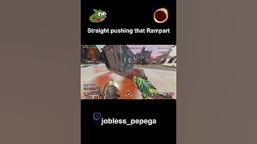 Straight pushing that Rampart #apex #apexlegends #apexclips #fps #gaming #shorts #foryou #fyp