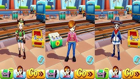 Subway Princess Runner Game : Venice ,Lucy ,Luisa Characters Run | Android/iOS Gameplay HD