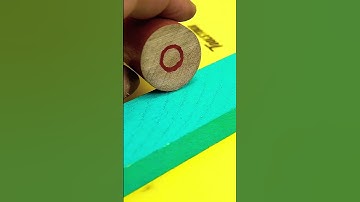 Super Easy! How to find the center of a Circle without Tools