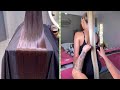 Long Hair Color Transformation 2023 | Long Haircuts &amp; Hair Makeover Ideas | Hairstyle Tutorials