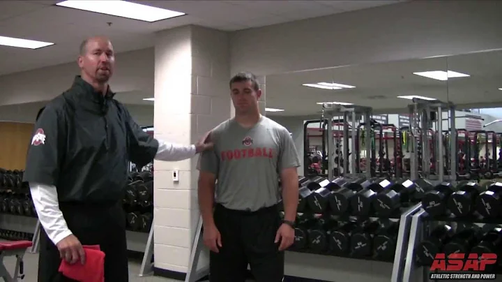 Ohio State Football Strength Coaching Segment with...
