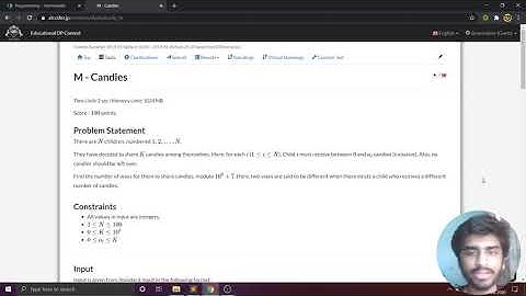 Optimizing DP Transitions with Prefix Sum Technique | Problem M Atcoder Educational DP Contest