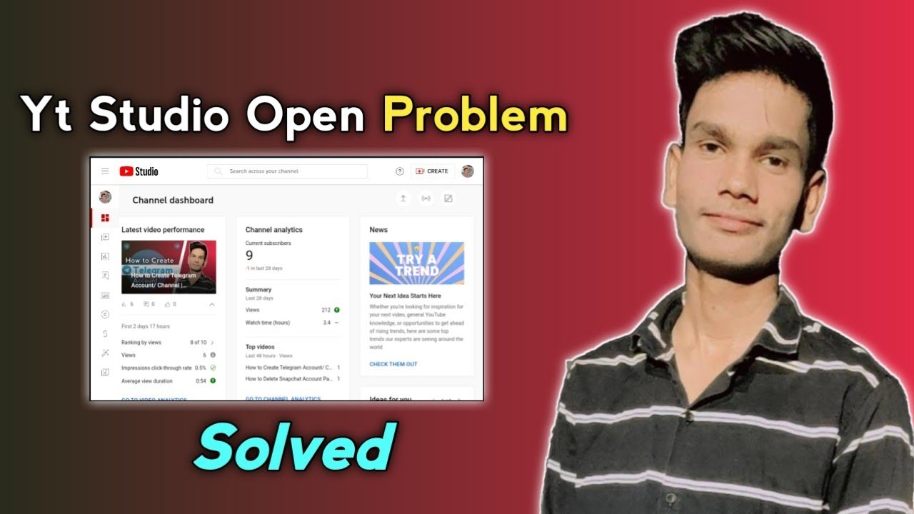 Youtube Studio Beta Version Open Nhi Raha | Yt Beta Version Open ...