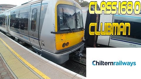 Chiltern Railways Class 168/0 Clubman (Walkthrough)