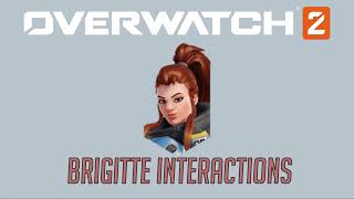 Overwatch 2 Second Closed Beta  Brigitte Interactions + Hero Specific Eliminations