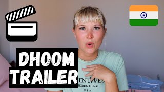 DHOOM |  Film Trailer | John Abraham | INDIAN ACTION | British Girl REACTS!
