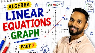 Linear Equations Graph | Algebra Part 7 | Graph Easy Trick 📈🔥@quick_solution_classes