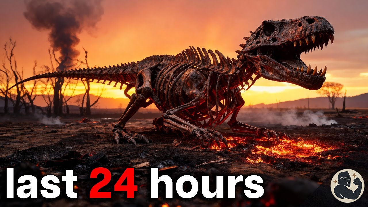 66 million years ago : The Last 24 Hours of the Dinosaurs | HISTORY FOR SLEEP