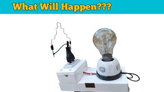 Series lamp experiment with diode || Short circuit test || Electrical experiment || Great experiment