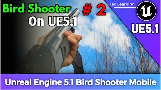 #2Bird Shooter 90s Game on 2022 IN UE5 |Mobile Game Bird Shooter | Unreal Engine 5 Bird Shooter Game screenshot 1