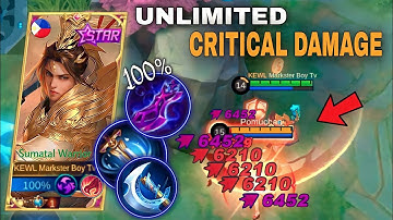 ZILONG FULL CRITICAL DAMAGE BUILD! ONE HIT DELETE🔥( UNLI CRITICAL ! ) ZILONG BEST BUILD 2022 | MLBB