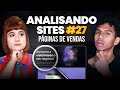 Analisando a Página de Vendas de um Aluno AO VIVO! | Analisando Sites #27