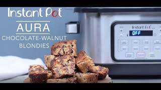 Learn how to cook Chocolate Walnut Blondies in your Instant Pot Aur...